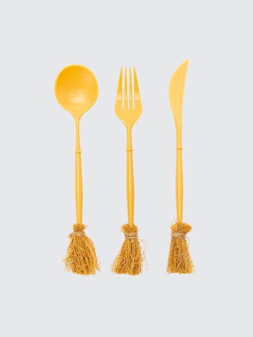 Image number 1 showing, Ma Fete Halloween Cutlery Set