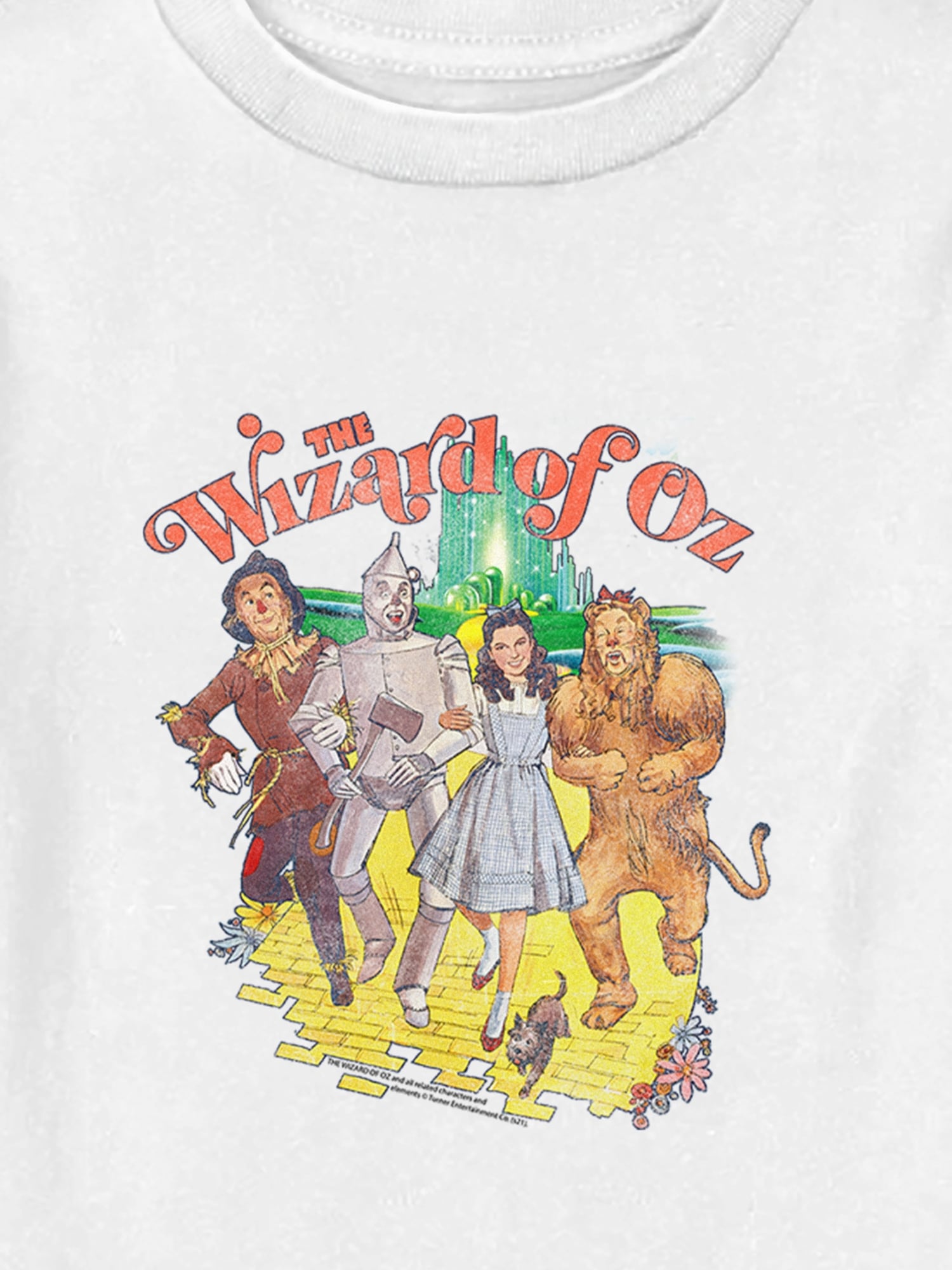 Vintage Wizard of Oz Yellow Brick Road T-Shirt