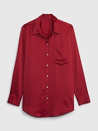 Satin Shirt | Gap