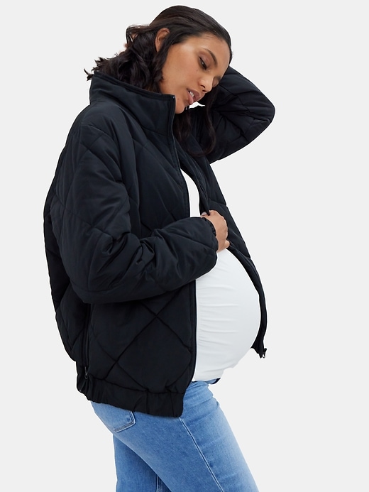 Image number 4 showing, Ingrid and Isabel Maternity Puffer Jacket