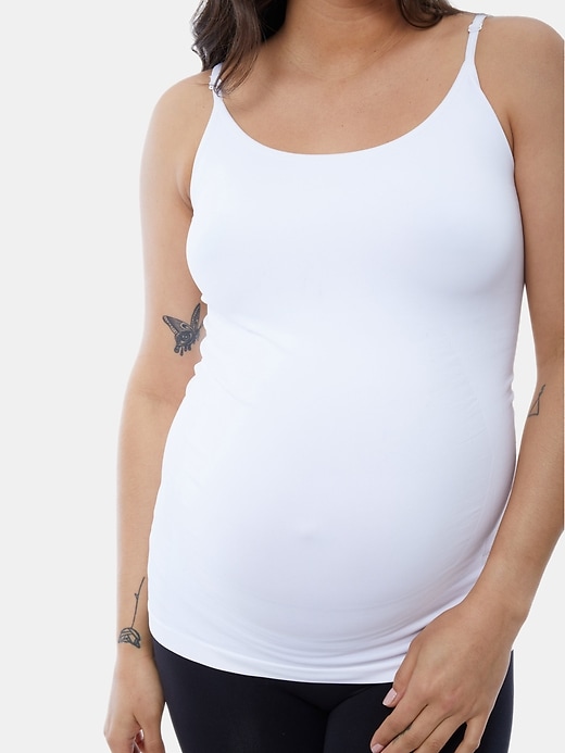 Image number 5 showing, Ingrid and Isabel Maternity Cooling Seamless Supporting Cami