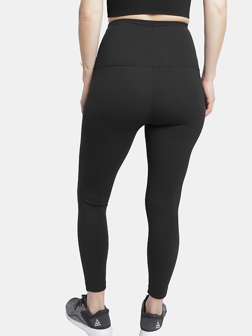 Image number 4 showing, Ingrid and Isabel Postpartum Active Legging with Crossover Panel