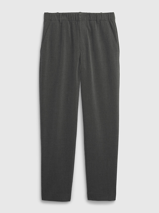 Image number 6 showing, High Rise Relaxed Straight Pull-On Pants