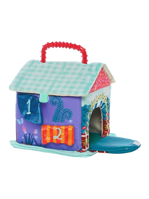 Image number 3 showing, Cottontail Cottage Fill and Spill Bunny Sensory Toy