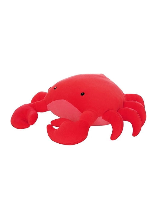 Image number 2 showing, Velveteen Sea Life Crab Stuffed Animal