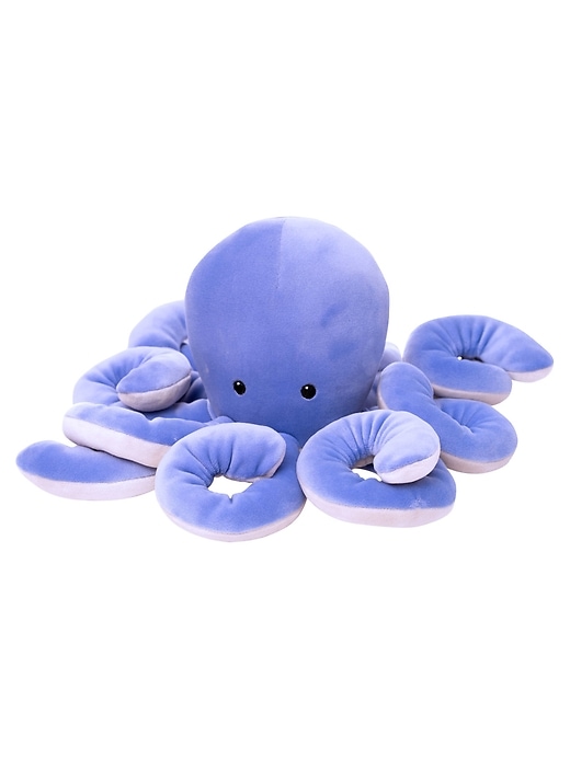 Image number 4 showing, Velveteen Sea Life Octopus Stuffed Animal