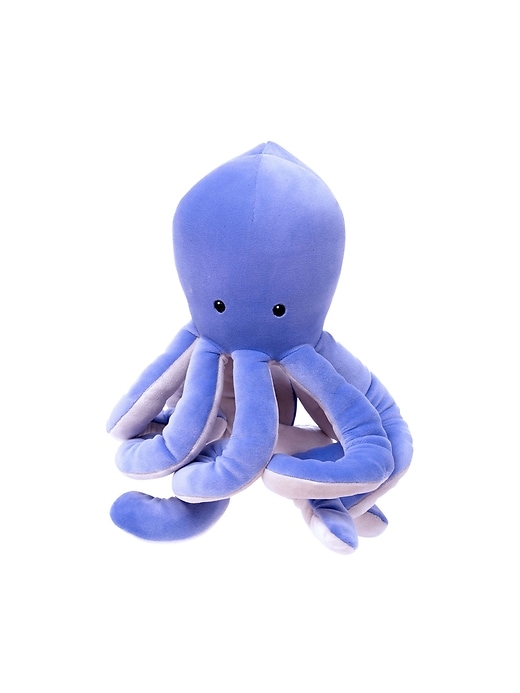 Image number 3 showing, Velveteen Sea Life Octopus Stuffed Animal