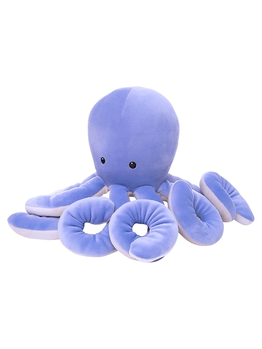 Image number 2 showing, Velveteen Sea Life Octopus Stuffed Animal
