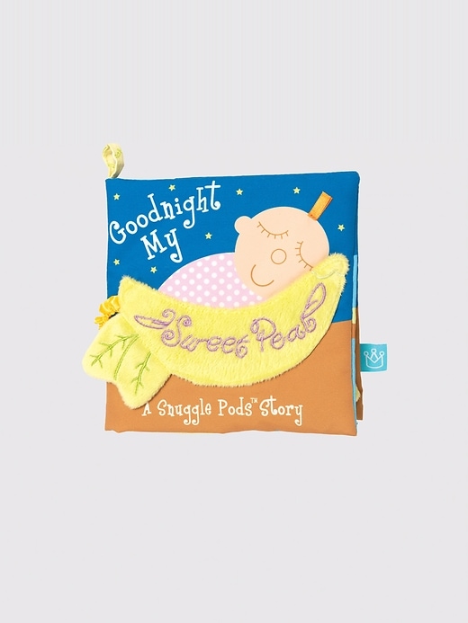 Image number 1 showing, Snuggle Pods Goodnight My Sweet Pea Soft Baby Activity Book