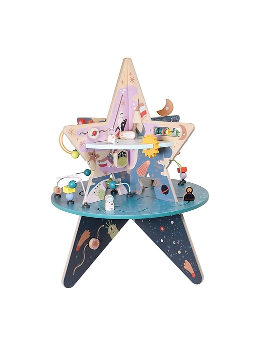 Image number 4 showing, Celestial Star Explorer Toddler Wooden Activity Center