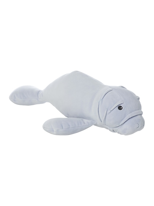 Image number 6 showing, Velveteen Sea Life Manatee Stuffed Animal