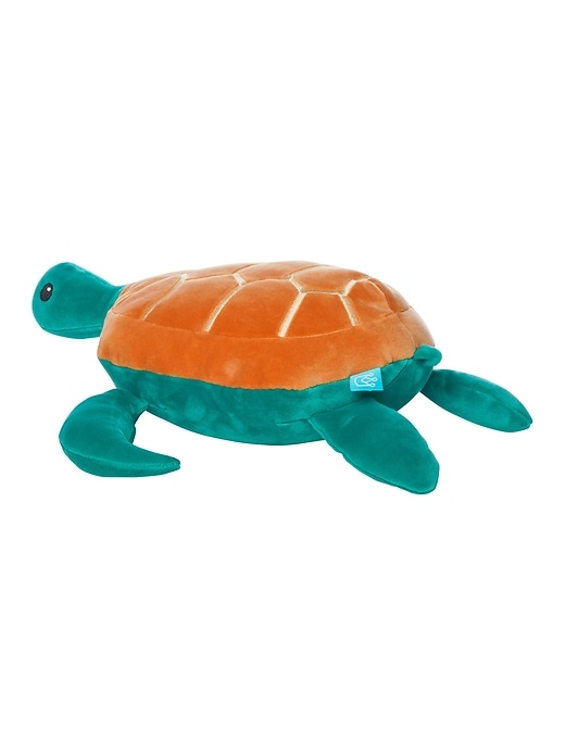 Image number 3 showing, Velveteen Ocean Life Sea Turtle Stuffed Animal