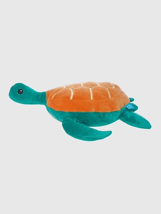 Image number 1 showing, Velveteen Ocean Life Sea Turtle Stuffed Animal