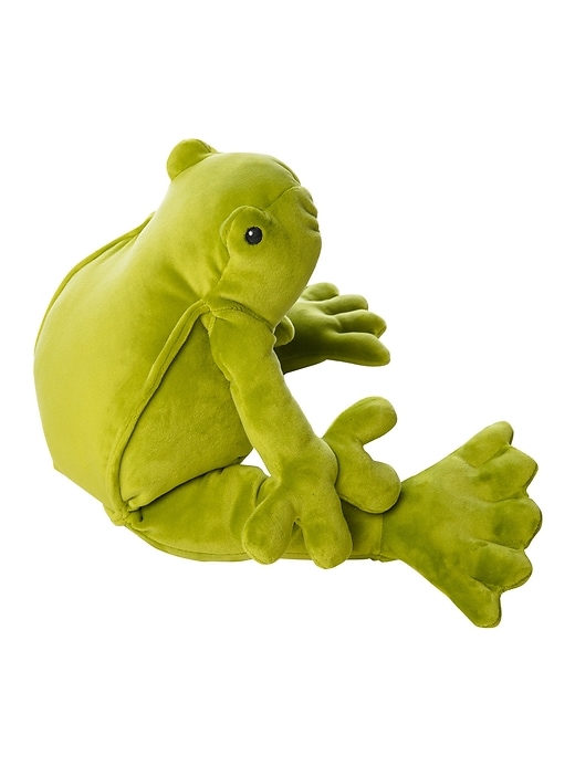 Image number 4 showing, Velveteen Pond Life Frog Stuffed Animal