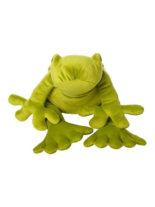Image number 5 showing, Velveteen Pond Life Frog Stuffed Animal