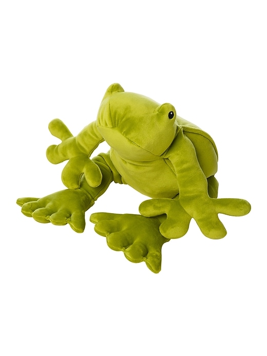 Image number 8 showing, Velveteen Pond Life Frog Stuffed Animal