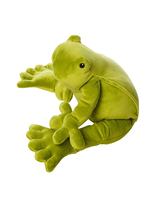 Image number 2 showing, Velveteen Pond Life Frog Stuffed Animal