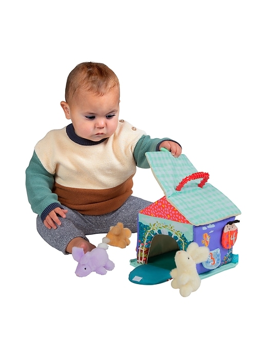 Image number 7 showing, Cottontail Cottage Fill and Spill Bunny Sensory Toy