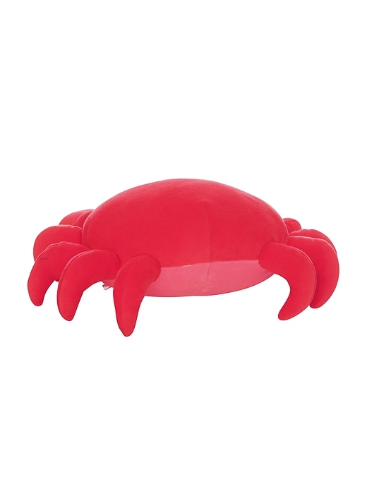 Image number 4 showing, Velveteen Sea Life Crab Stuffed Animal