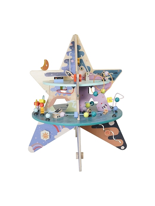 Image number 3 showing, Celestial Star Explorer Toddler Wooden Activity Center