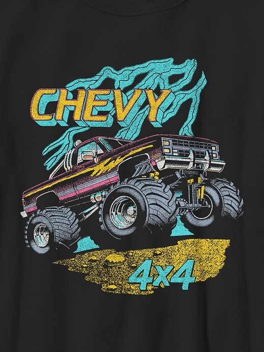 Image number 2 showing, Kids General Motors Chevy 4x4 Graphic Tee