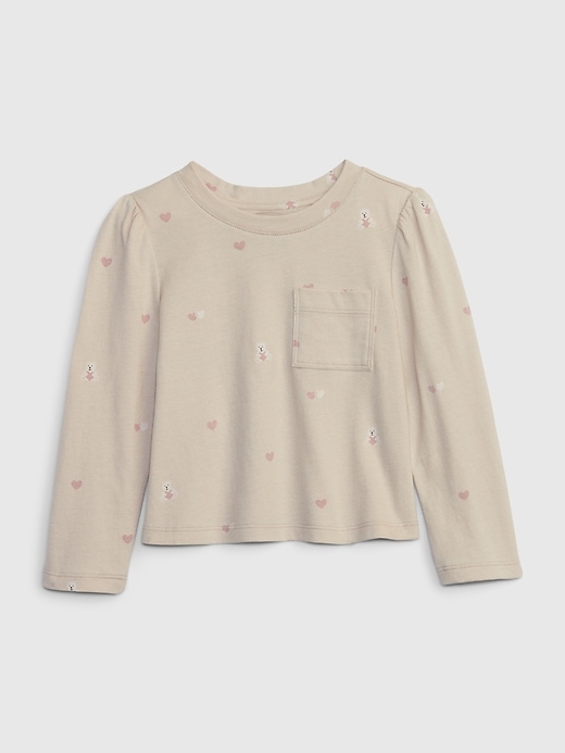 Image number 4 showing, babyGap Organic Cotton Mix and Match Puff Sleeve Pocket T-Shirt