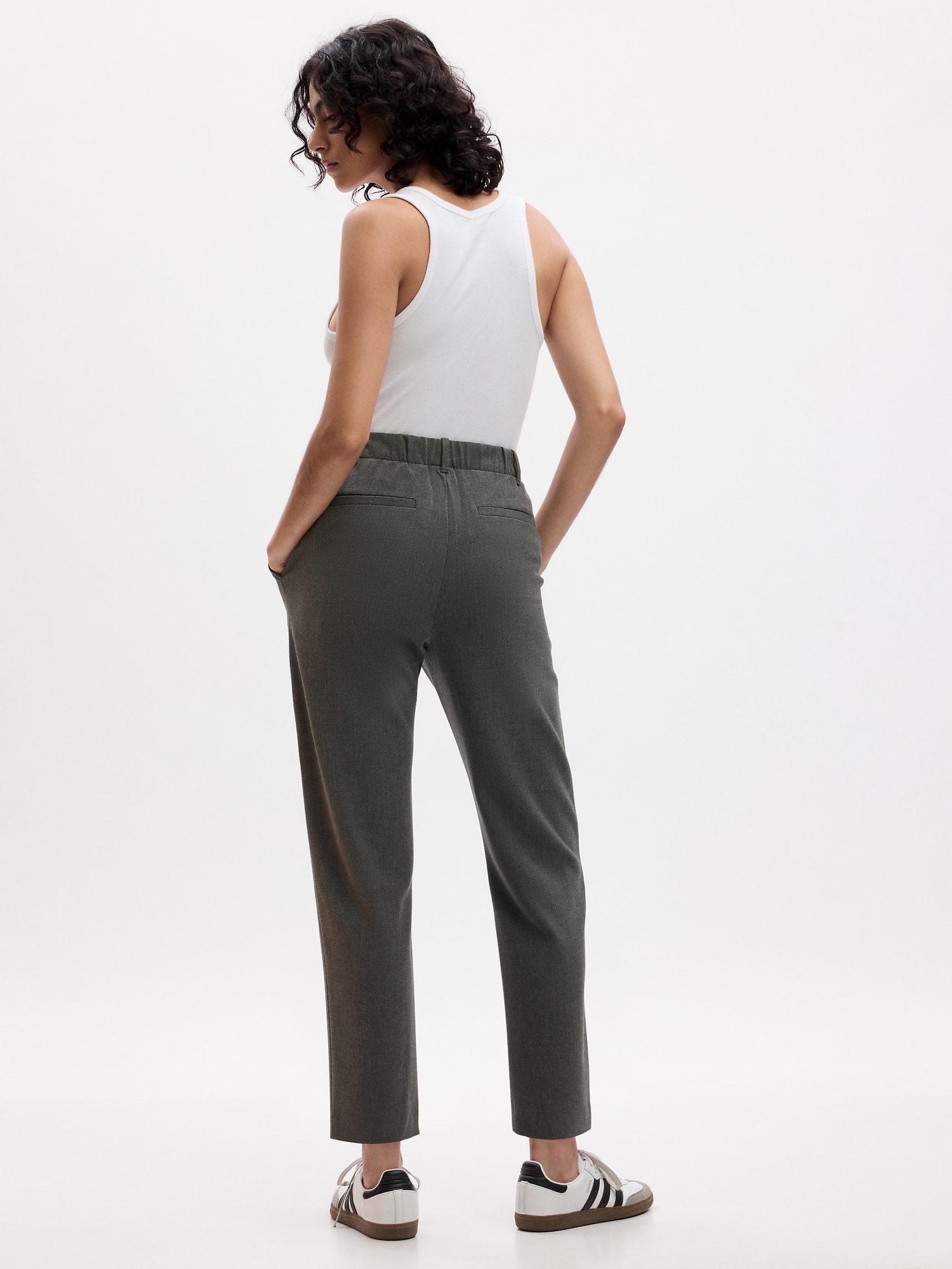 GAP Womens Cozy Rib Pant Acorn XL at Amazon Women's Clothing store