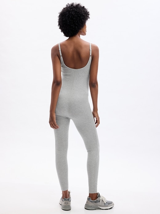 Image number 2 showing, Maternity Rib Jumpsuit