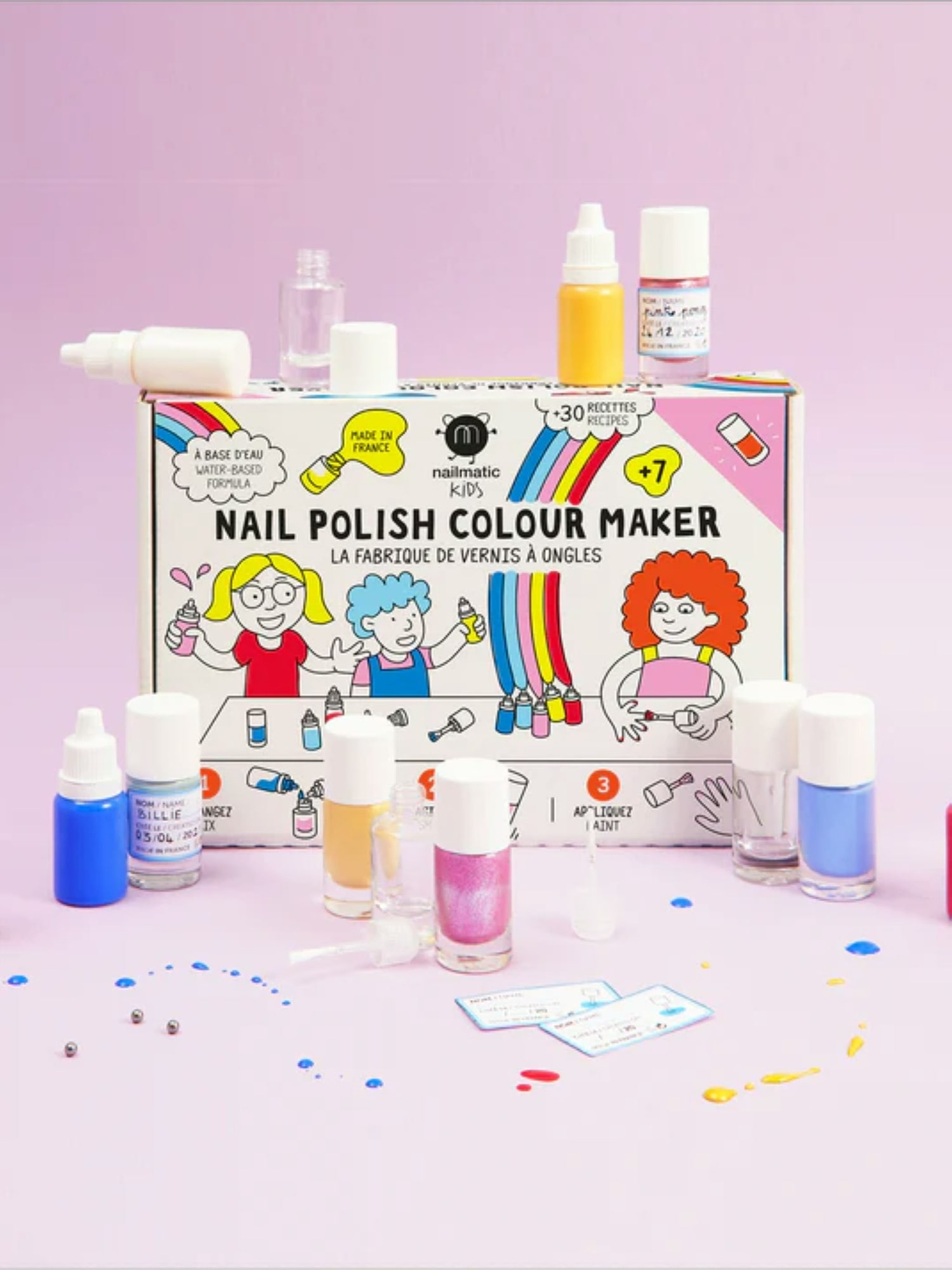 10 pcs Kids Nail Polish Non-toxic Kids-safe Award-Winning Children Friendly  Water-Based Peelable Suncoat Girl Nail Polish Kit, Party Palette/ Flare &  Fancy Manicure Kits, Beauty & Personal Care, Hands & Nails on