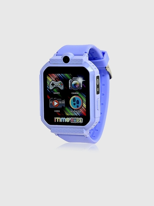 Image number 2 showing, Kids iTime Interactive Smart Watch With Silicone Buckle Strap