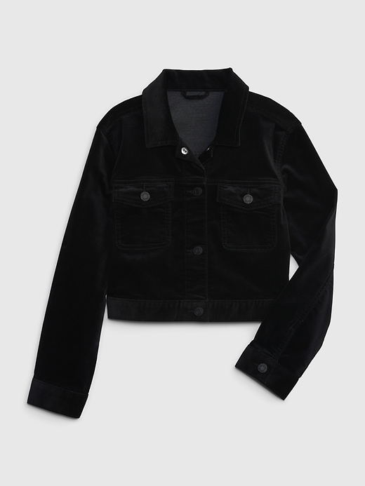 Image number 1 showing, Kids Icon Velvet Jacket