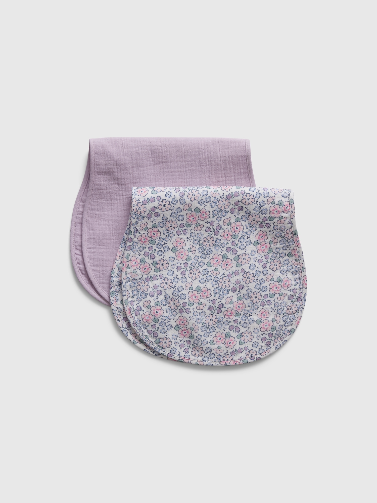 Gap Baby First Favorites Burp Cloth In Orchid Petal