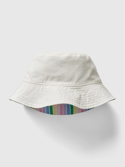 Image number 2 showing, Kids Organic Cotton Reversible Bucket Hat