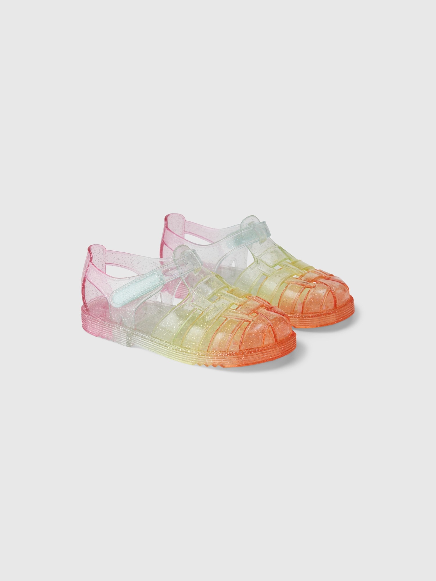 Oshkosh rainbow sale jelly sandals