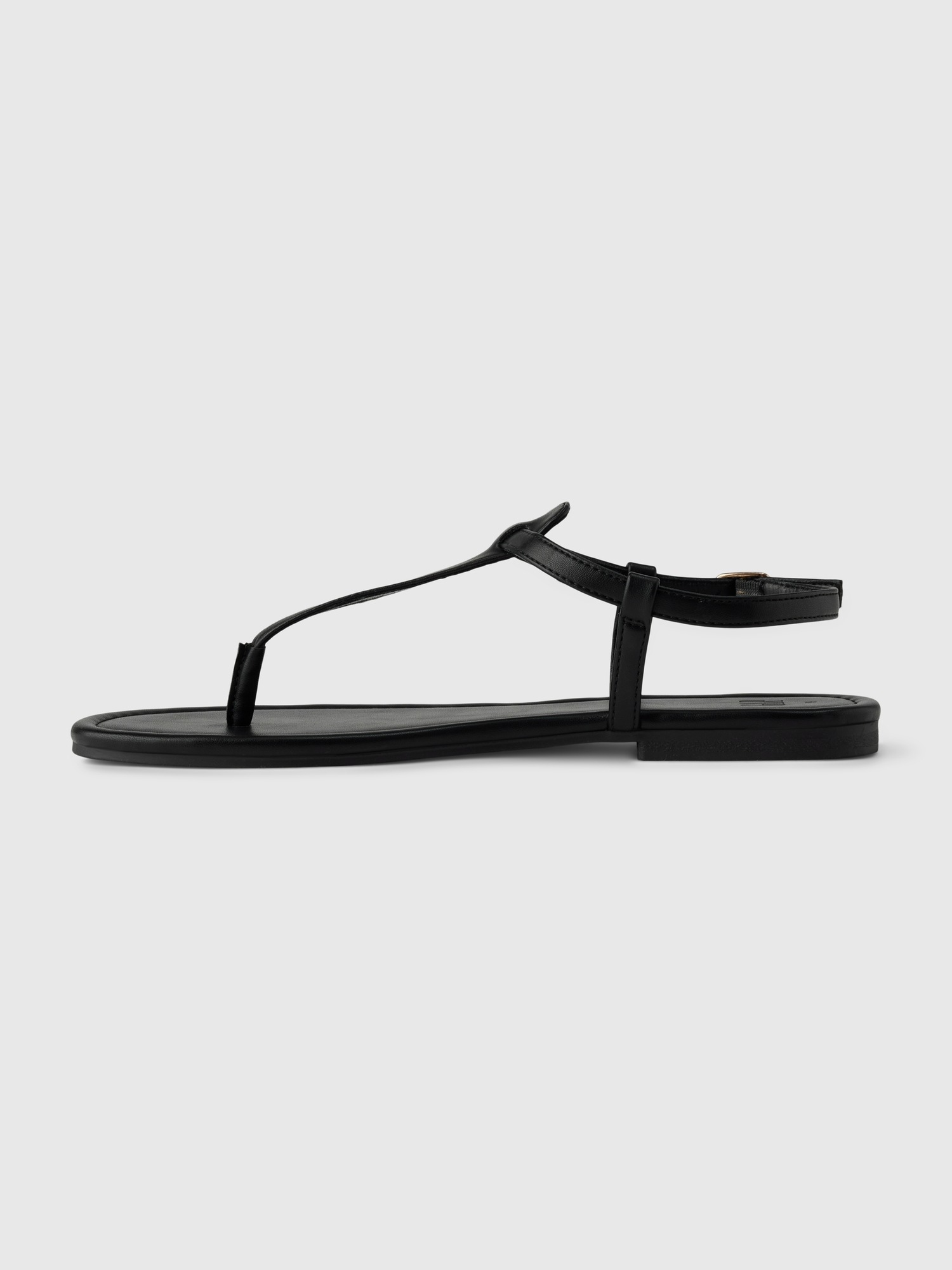 Vegan Leather T-Strap Sandals | Gap