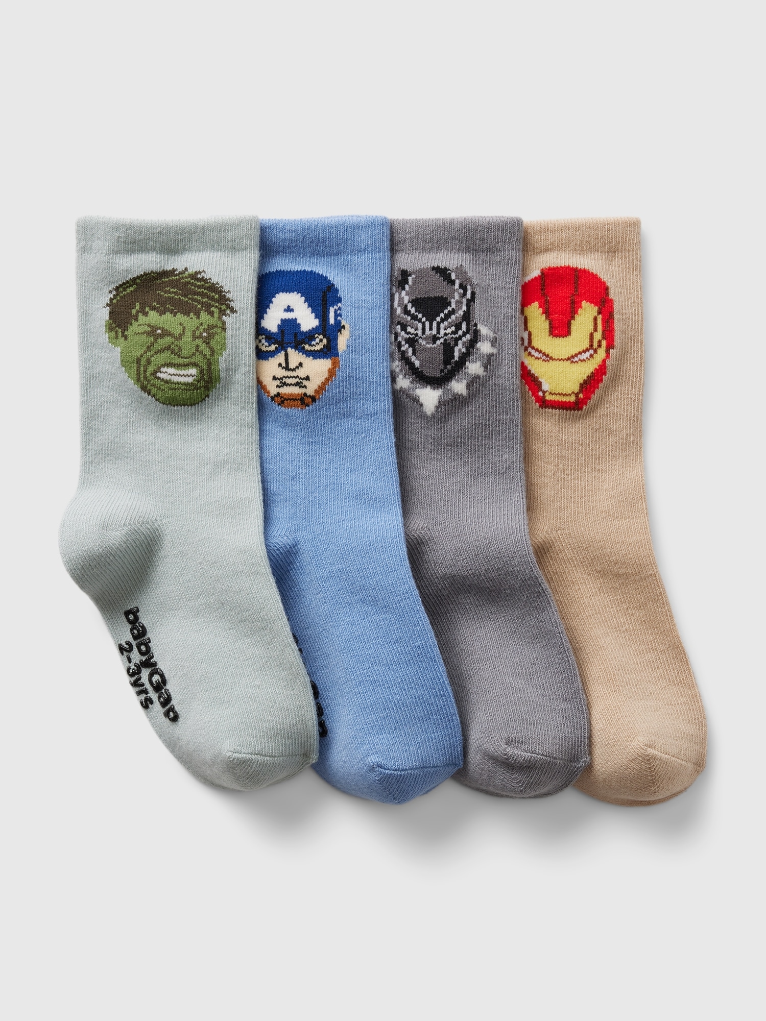 Gap Baby | Marvel Superhero Crew Socks (4-pack) In Multi