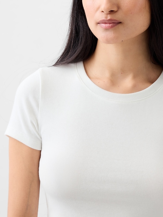 Image number 4 showing, Modern Ultra-Cropped T-Shirt