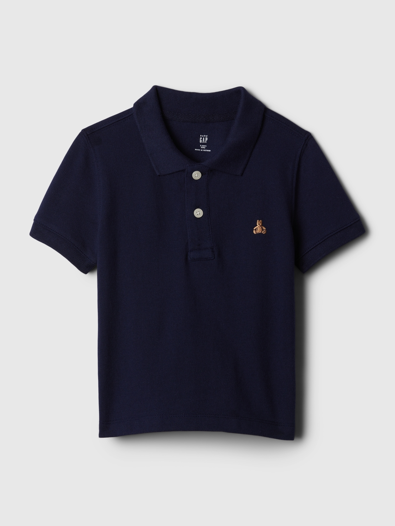 Gap Baby Polo Shirt Shirt In Dark Night Blue