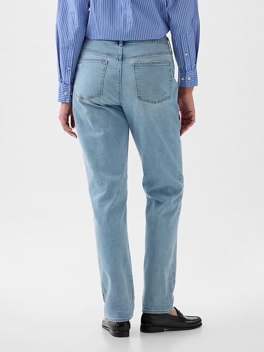 Image number 6 showing, Mid Rise Girlfriend Jeans