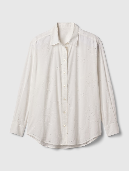 Image number 5 showing, Eyelet Big Shirt