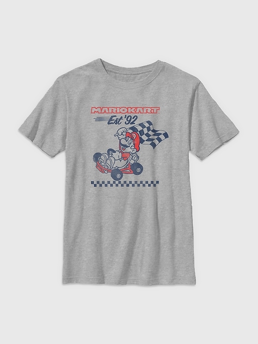 Image number 1 showing, Kids Nintendo Mario Kart Retro Graphic Tee