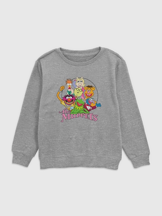 Image number 1 showing, Kids Muppets Graphic Crew Neck Sweatshirt