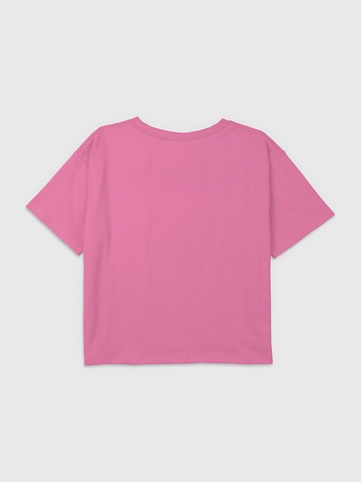 Image number 3 showing, Kids Willy Wonka Oompa Loompa Graphic Boxy Crop Tee