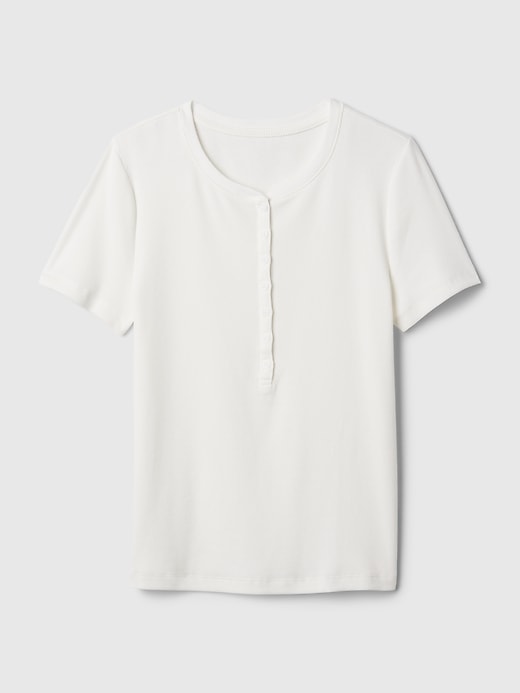 Image number 4 showing, Modern Rib Henley T-Shirt