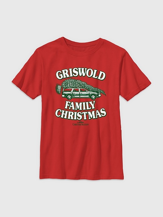 Image number 1 showing, Kids National Lampoons Griswold Family Christmas Graphic Tee