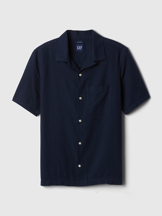 Image number 4 showing, Linen-Cotton Shirt