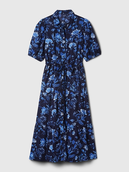 Image number 7 showing, Puff Sleeve Midi Dress