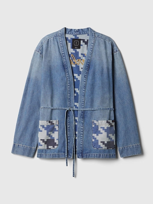 DAP × GAP Organic Cotton Denim Wrap Jacket