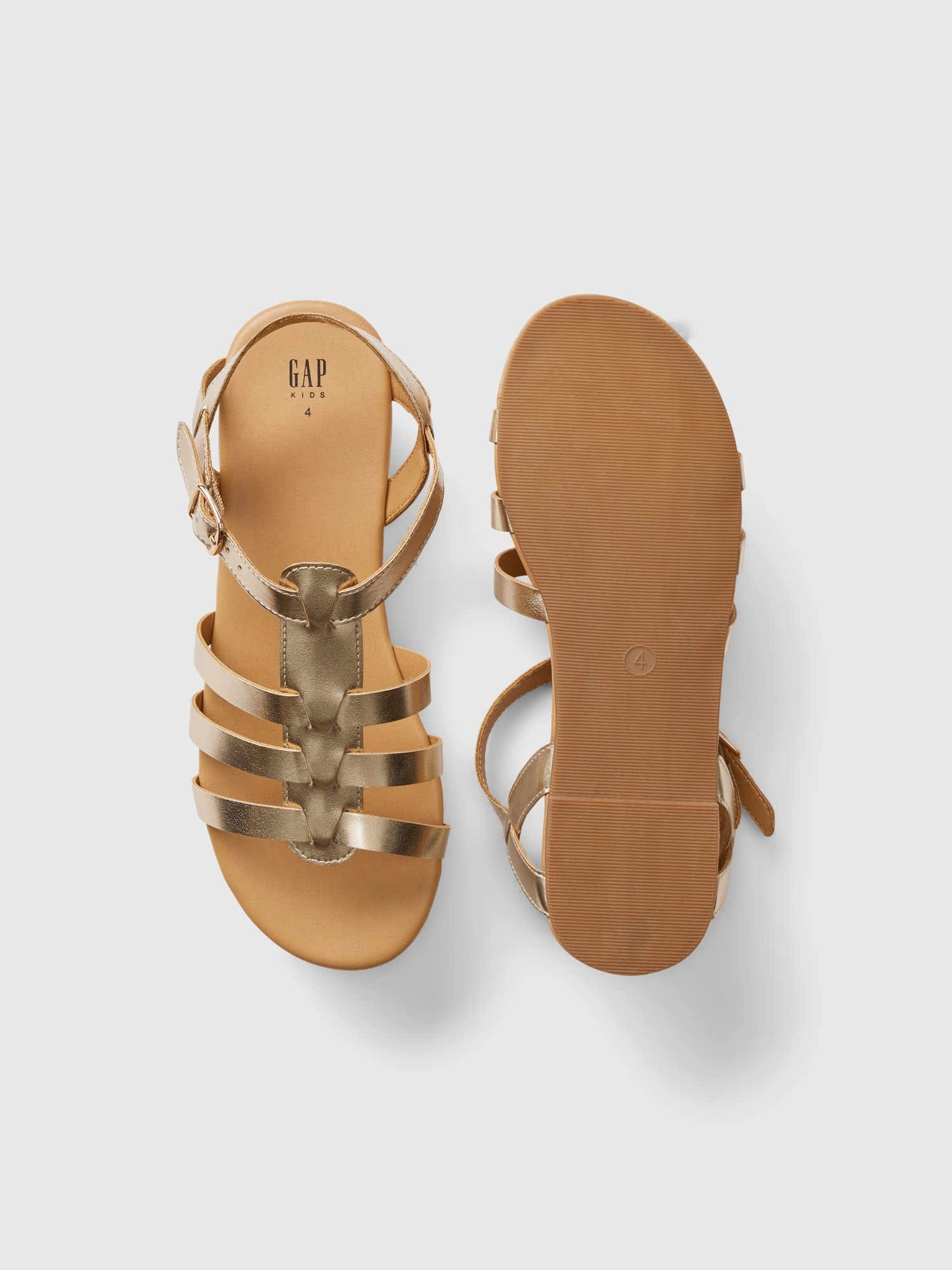 Gap gold deals sandals