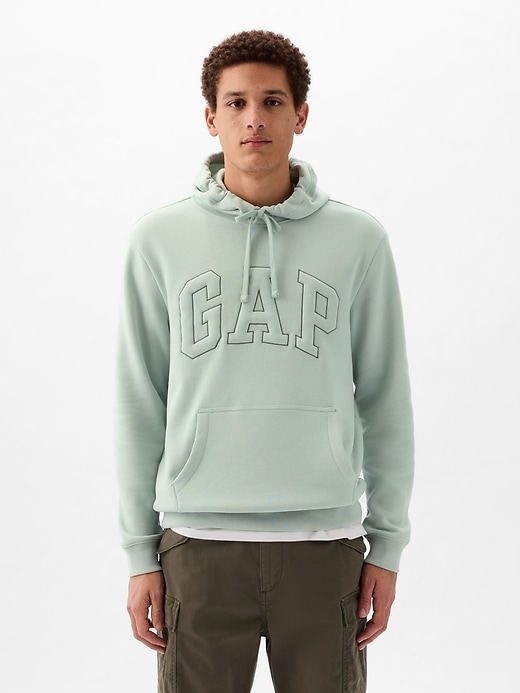 Image number 1 showing, Puff Gap Arch Logo Hoodie